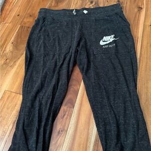 Nike Kids Charcoal Joggers